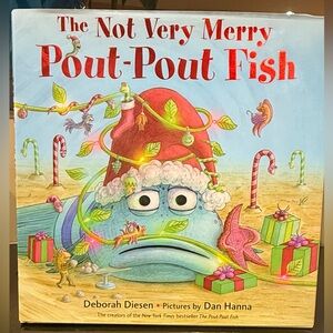 The Not Very Merry Pout-Pout Fish Hardcover Book